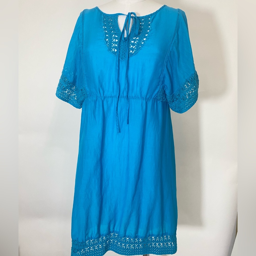 HD in Paris (Anthro) Turquoise Dress